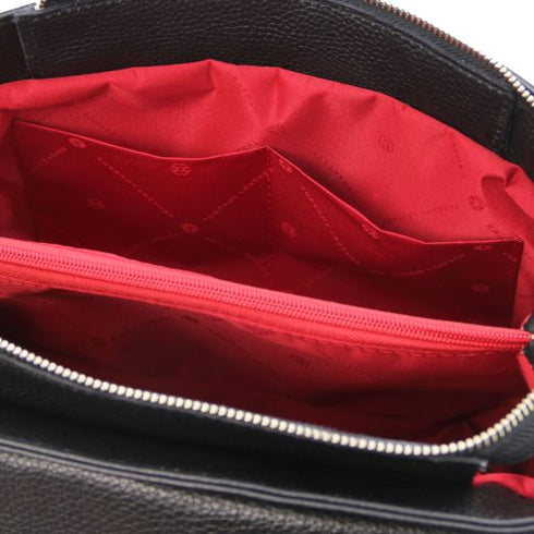 Elettra - Soft leather shoulder bag